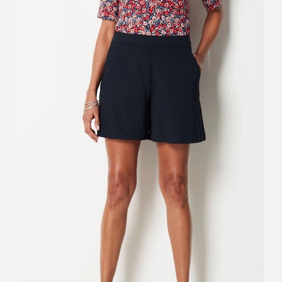 J. Jill Pants - J. Jill High Waist Navy Shorts